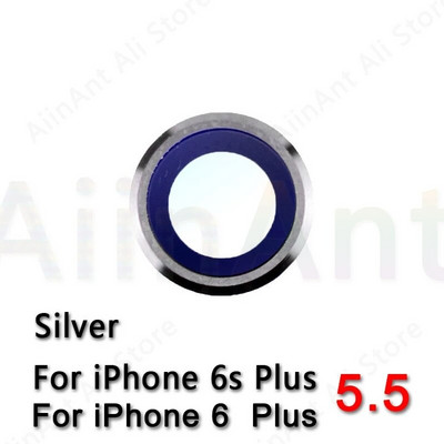 AiinAnt Sapphire Crystal stražnji stakleni prsten stražnje kamere za iPhone 6 6s Plus Dijelovi za popravak poklopca prstena objektiva kamere