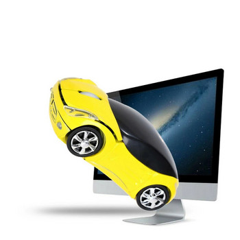 Мишка Raton 2.4GHz 1200DPI Car Shape Безжична оптична мишка USB Scroll Mice Компютър Професионален за PC лаптоп 18Aug2