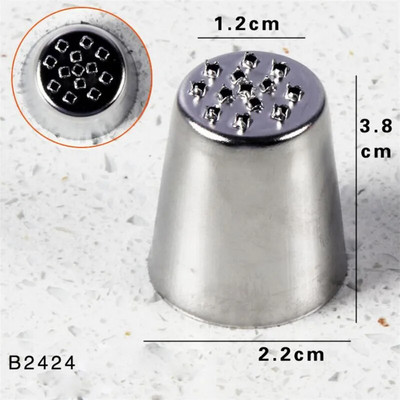 Metaliniai kreminiai purkštukai Tortų dekoravimo įrankiai Nerūdijančio plieno glazūra vamzdžių antgalių antgaliai Nauji torto fondant dekoro kepimo įrankiai