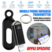 IR-seadmed Juhtmevaba infrapuna-kaugjuhtimispult Telefon APP miniadapter IR-saatja lõhkamisseade telerikarbi õhukonditsioneeri jaoks