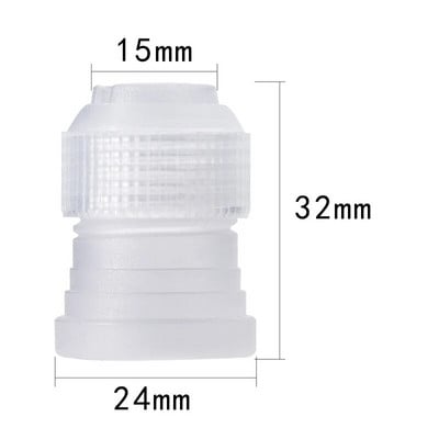 8/26 bucăți/set pungă de patiserie din silicon Accesorii de bucătărie pentru glazură, cremă, pungă de patiserie cu 6 seturi de duze, instrumente pentru decorarea prăjiturii