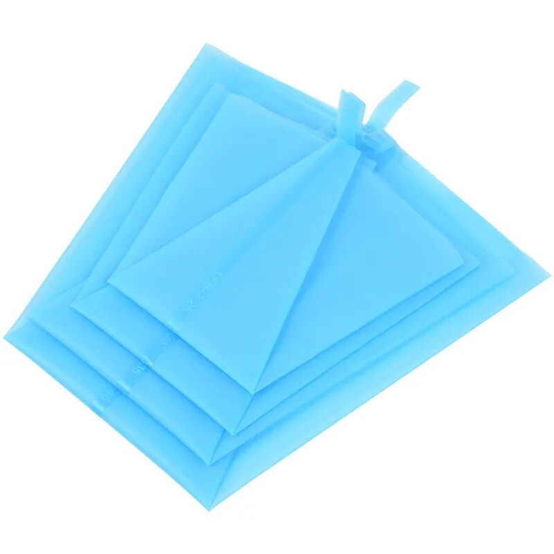 15/17/19/22cm Virtuvės dalykėliai Kremas konditerinis maišelis Minkštas silikoninis glazūra Vamzdžių maišeliai Kepimo priedai, skirti namų gimtadienio torto dekoravimui