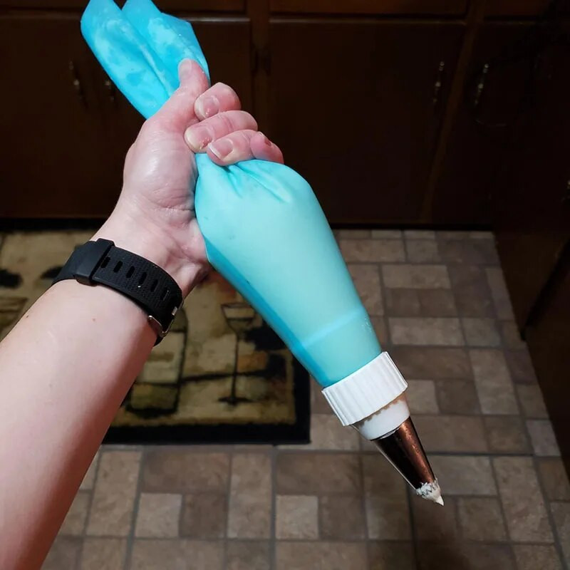 15/17/19/22cm Virtuvės dalykėliai Kremas konditerinis maišelis Minkštas silikoninis glazūra Vamzdžių maišeliai Kepimo priedai, skirti namų gimtadienio torto dekoravimui