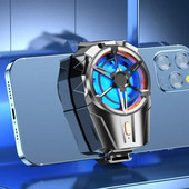 X52 telefono aušinimo ventiliatorius įkraunamas akumuliatorius tylus aušintuvas Trijų greičių reguliuojamas mobiliojo telefono ventiliatorius žaidimų radiatorius