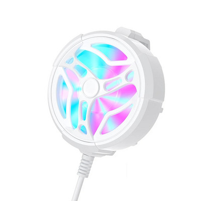 Mini išmaniojo telefono aušinimo ventiliatorius, turbo žaidimų mobiliųjų žaidimų pultelis, ventiliatorius, mobilusis telefonas C tipo vėsus šilumos šalinimo radiatorius, skirtas iPhone Android