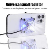 „IPhone“ / „xiaomi“ / „samsung“ nešiojamojo mini mobiliojo telefono aušinimo ventiliatoriaus radiatorius Mobilusis telefonas „Cool Heat Sink Game“ aušintuvo aušinimo artefaktas
