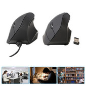 Pelė Vertikali pelė 1200 1600 DPI Ergonomiški optiniai mygtukai Mouse Drop Pristatymas