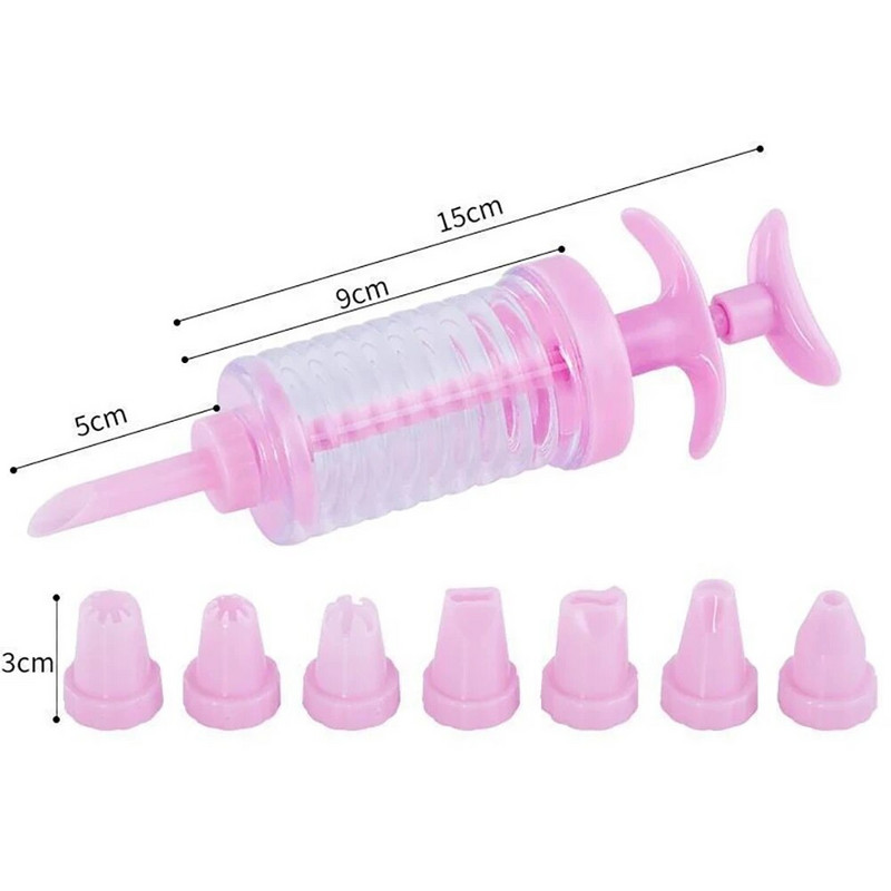 Vamzdynų maišelis Virtuvės konditerijos gaminiai Tortas tešlos rankovė dekoravimui Plastikiniai įrankiai Įranga Priedai Purkštukai Grietinėlės kepimo įrankis