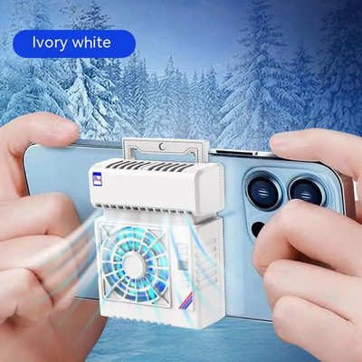 Puslaidininkinis mobiliojo telefono radiatorius oro kondicionierius aušintuvas Didelio ploto žaidimų aušinimo ventiliatoriaus aušintuvas, skirtas iPhone Xiaomi Sanxing