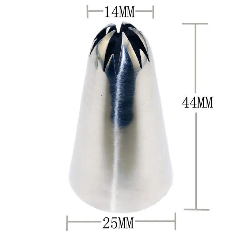 1 gabalas #2F Numesti gėlių vyšnių dekoravimo antgalis.