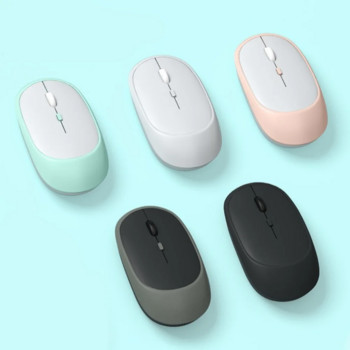 Ασύρματο ποντίκι παιχνιδιών 2.4G συμβατό με Bluetooth Ασύρματο ποντίκι Επαναφορτιζόμενο εργονομικό ποντίκι για υπολογιστή Φορητός υπολογιστής Macbook ipad