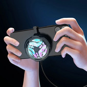 Universal RGB Mini Ventilator de răcire pentru telefon Radiator USB Turbo Hurricane Instrumente de răcire a jocului pentru iPhone Samsung Xiaomi Redmi Huawei Nova