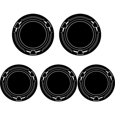 Šilumos išsklaidymo metalinė plokštė magnetiniam automobilinio telefono laikikliui Magnetinis stovas Geležinis diskas Lipdukas Telefonai Planšetinis Universalus Terminis Lakštas