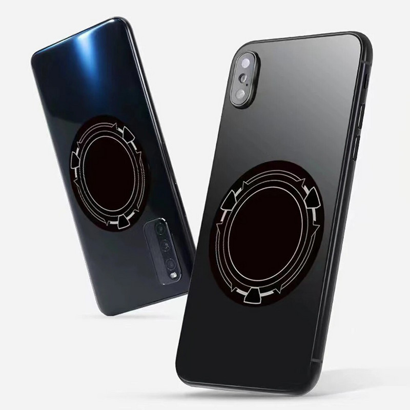 Šilumos išsklaidymo metalinė plokštė magnetiniam automobilinio telefono laikikliui Magnetinis stovas Geležinis diskas Lipdukas Telefonai Planšetinis Universalus Terminis Lakštas