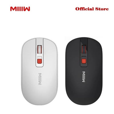 Miiiw Wireless Mute Mouse Lite ABS 800/1200/1600DPI Multi-speed DPI Mute Mouse 2.4GHz Bežični prijemnik Tihi miš