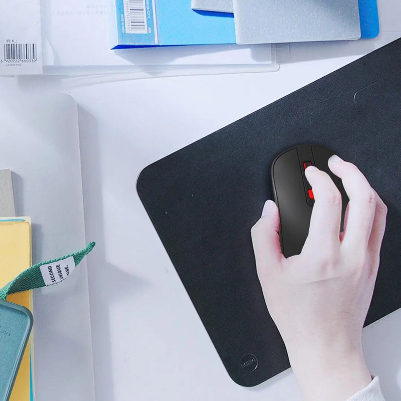 Miiiw Wireless Mute Mouse Lite ABS 800/1200/1600DPI Kelių greičių DPI Nutildymo mygtukas 2.4GHz belaidis imtuvas Tyli pelė