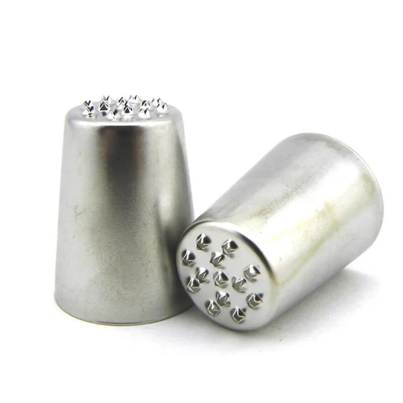 1vnt Kūrybinis žolės apledėjimo antgalis, nerūdijančio plieno pyrago dekoras.