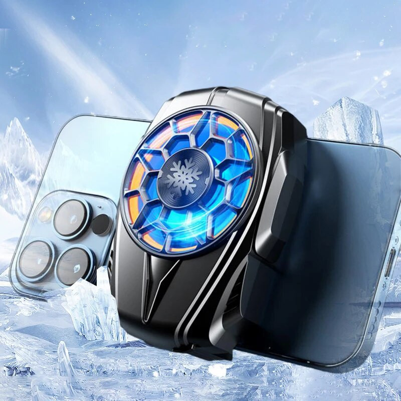 쿨러 Mobiliojo telefono aušintuvo žaidimų sistema Aušinimo ventiliatoriaus oro aušintuvas, skirtas mobiliajam žaidimų pultelio laikikliui, radiatoriaus aušintuvas