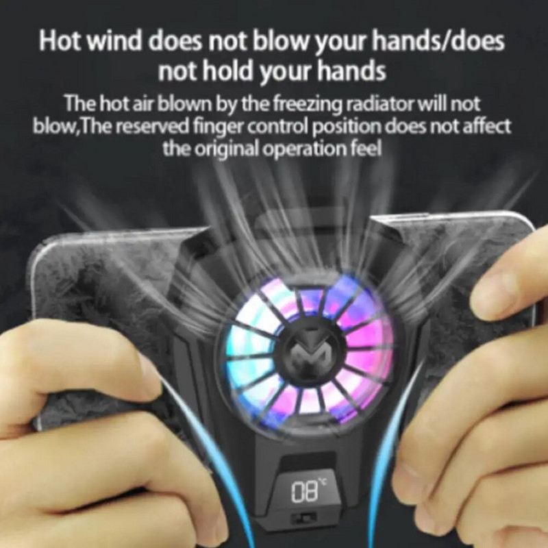 1vnt „Memo“ mobiliojo telefono aušintuvo aušinimo ventiliatoriaus radiatorius, skirtas PUBG telefono aušintuvo sistemai, aušintuvas, skirtas mobiliųjų telefonų planšetiniams kompiuteriams