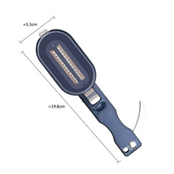 Мултифункционална четка за рибена кожа Бързо премахване на рибени люспи Скрепер за ренде Инструмент за почистване на рибни люспи Инструменти за почистване Кухненски аксесоар за готвене