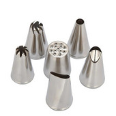 16 stílusú fém krémes fúvókák tortadíszítő eszközök rozsdamentes acél jegesedés csövek fúvóka tippek új torta fondant dekor sütési eszközök