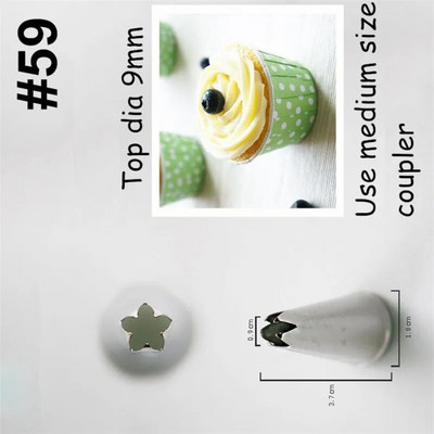 16 stílusú fém krémes fúvókák tortadíszítő eszközök rozsdamentes acél jegesedés csövek fúvóka tippek új torta fondant dekor sütési eszközök