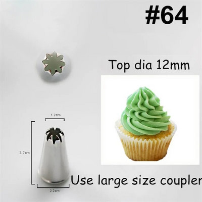16 stílusú fém krémes fúvókák tortadíszítő eszközök rozsdamentes acél jegesedés csövek fúvóka tippek új torta fondant dekor sütési eszközök