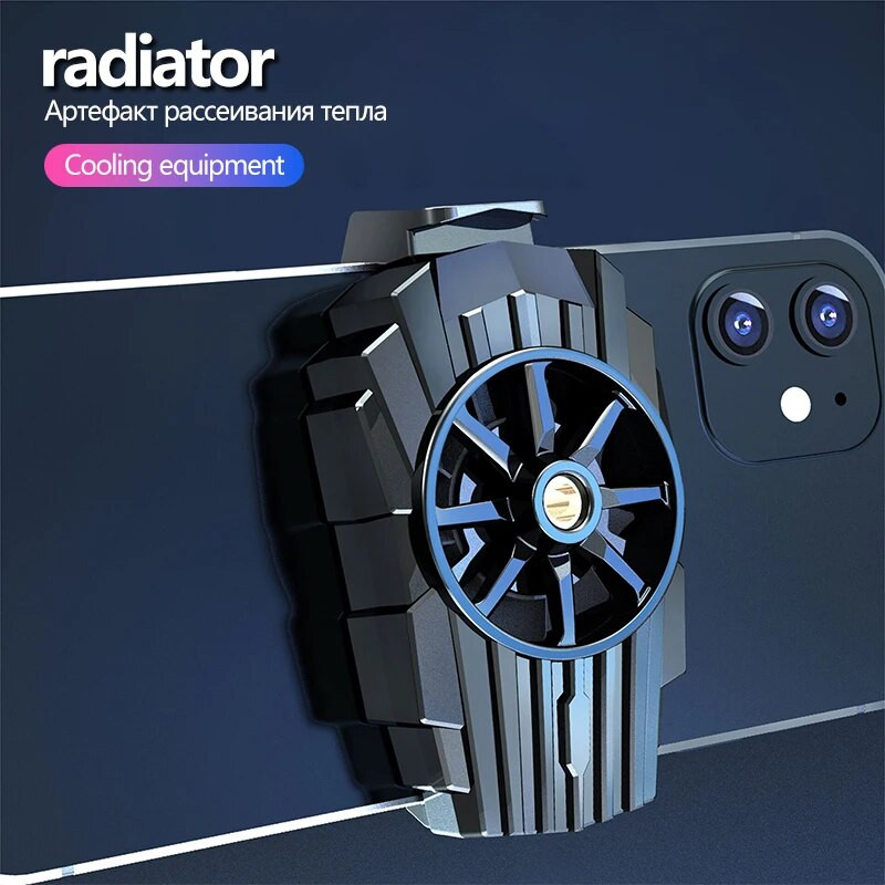 Universal Mini Mobile USB Phone Cooler Fan Radiator Phone Game Cooling Heatsink Air Cooler for iPhone Samsung Xiaomi Accessories