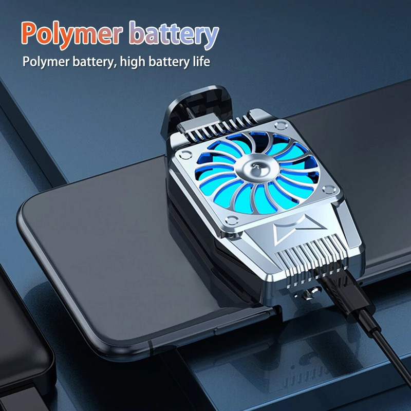 Universaalne mobiiltelefoni jahutusventilaator Radiaator Turbo Hurricane Game Cooler Mini mobiiltelefoni jahutusradiaator iPhone Xiaomi Samsung jaoks
