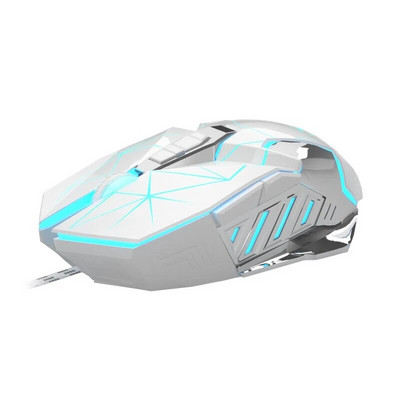 MageGee G10 Gaming Mouse Ενσύρματο, 7 χρώματα Breathing LED Backlit Gaming ποντίκι, 6 ρυθμιζόμενο DPI (έως 3200 DPI), Εργονομικό Optica