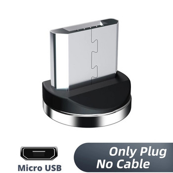 Адаптер за магнитен кабел Кабел за мобилен телефон Micro USB Type C Тапи за прах Магнитни накрайници за Iphone Магнит Конектор за зарядно устройство