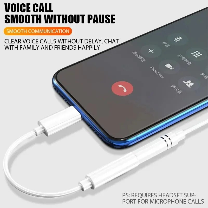 C tipo iki 3,5 mm papildomos adapterio 3 5 lizdo garso laidas, skirtas Huawei Xiaomi Redmi POCO Sumsang LG 3.5MM iki 8Pin Aux adapteris, skirtas iPhone