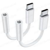 C tipo USB iki 3,5 mm moteriškos ausinių lizdo adapteris USB C prie Aux garso kabelio laidas, skirtas iPhone 15 Plus15 Pro Max iPad Pro MacBook