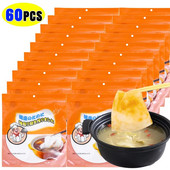 60/12 tk ühekordselt kasutatav supp, õli imav paber Eemaldage õlijääk, õli, bloteerimislehed filterkile paber Köögi toiduvalmistamise tarvikud