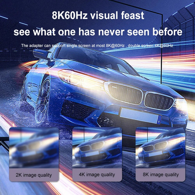 5A tipo C OTG adapteris 240 W greito įkrovimo duomenų keitiklis USB4.0 40Gbps palaikymas 8K 60Hz USB C 90/180 laipsnių alkūnės adapteris