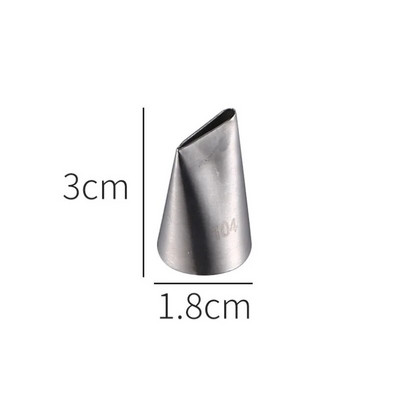 Nerūdijančio plieno pyragaičių kremas glazūra vamzdžių antgaliai Kekselių pyragaičių dekoravimo įrankiai pūslelės išspaudimas burnos virtuvės kepimo įtaisas