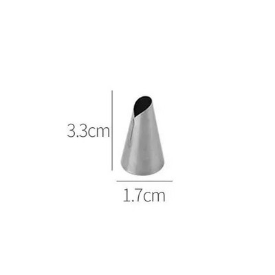 Nerūdijančio plieno pyragaičių kremas glazūra vamzdžių antgaliai Kekselių pyragaičių dekoravimo įrankiai pūslelės išspaudimas burnos virtuvės kepimo įtaisas