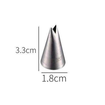 Nerūdijančio plieno pyragaičių kremas glazūra vamzdžių antgaliai Kekselių pyragaičių dekoravimo įrankiai pūslelės išspaudimas burnos virtuvės kepimo įtaisas