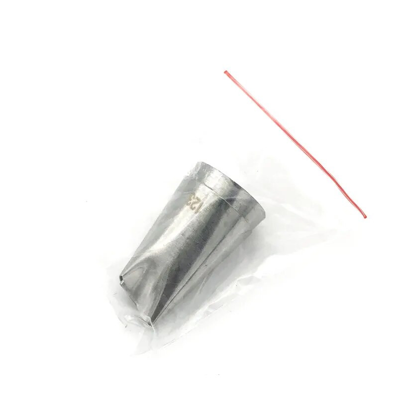 #123 #122 #61 3 vnt., nerūdijančio plieno rožių žiedlapis "pasidaryk pats" glajų vamzdelių antgaliai Keksiukų pyrago kremo vamzdelių antgalis Tortų dekoravimo įrankiai