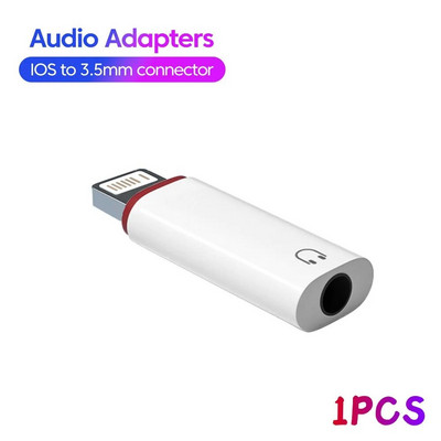 Lightning To 3 5 MM lizdo AUX adapteris, skirtas iPhone 14 13 12Pro Adapter Type C Ausinių jungtis Garso skirstytuvo telefono priedai