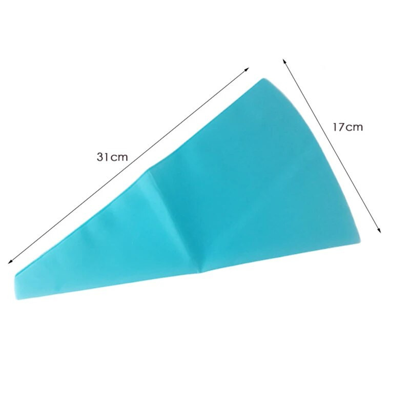 26 vnt silikoninių konditerinių maišelių antgaliai Virtuvės „pasidaryk pats“ glajų vamzdžių antgaliai Kremo konditerijos maišeliai + 24 tešlos antgaliai tortų dekoravimo patarimai