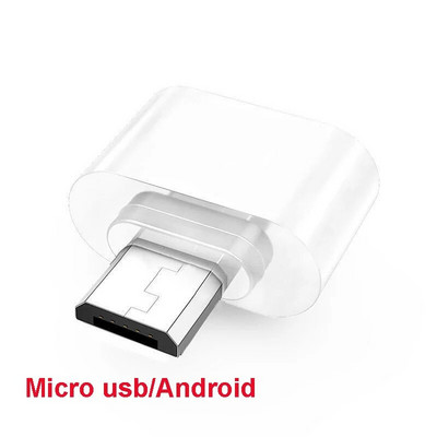 Mikro USB į USB keitiklis planšetiniam kompiuteriui Android USB 2.0 Mini OTG kabelis USB OTG adapteris Mikro moteriškas keitiklio adapteris