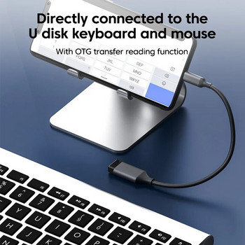 Elough тип c към USB3.0 OTG адаптер кабел предаване на данни четене бързо зареждане удължителен кабел конвертор за компютър лаптоп телефон