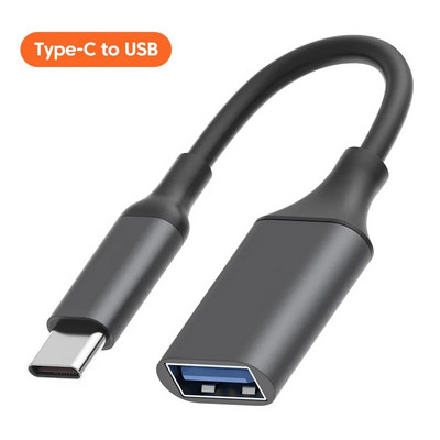 Elough tipo c į USB3.0 OTG adapterio kabelis duomenų perdavimo nuskaitymas greito įkrovimo ilgintuvas Konverteris kompiuteriui Nešiojamam telefonui