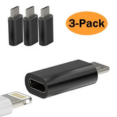 „Xiaomi Samsung Huawei“ skirtos „IOS“ moteriškos lyties mikro USB adapterio keitiklis „Android“ įkrovimo duomenų perdavimo jungtys