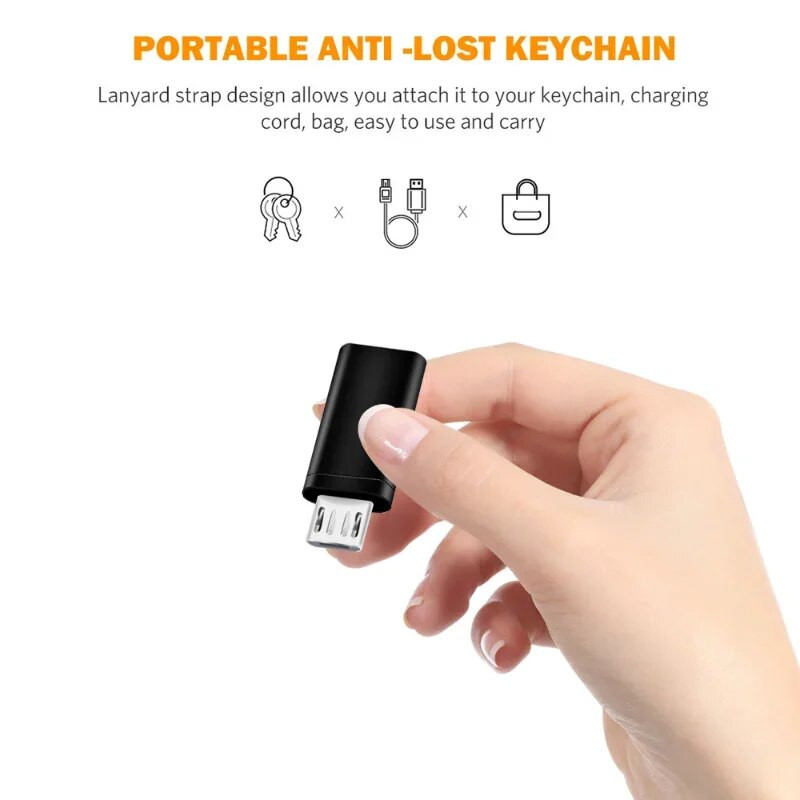 „Xiaomi Samsung Huawei“ skirtos „IOS“ moteriškos lyties mikro USB adapterio keitiklis „Android“ įkrovimo duomenų perdavimo jungtys