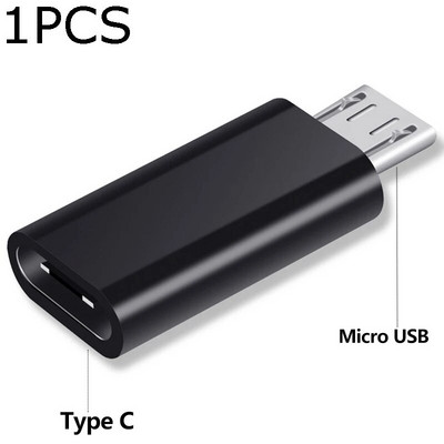 C tipo USB į mikro USB adapterio jungtis C tipo mikro USB įkroviklio adapteris, skirtas Xiaomi POCO Redmi Huawei telefono keitikliui
