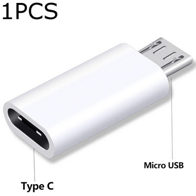 C tipo USB į mikro USB adapterio jungtis C tipo mikro USB įkroviklio adapteris, skirtas Xiaomi POCO Redmi Huawei telefono keitikliui