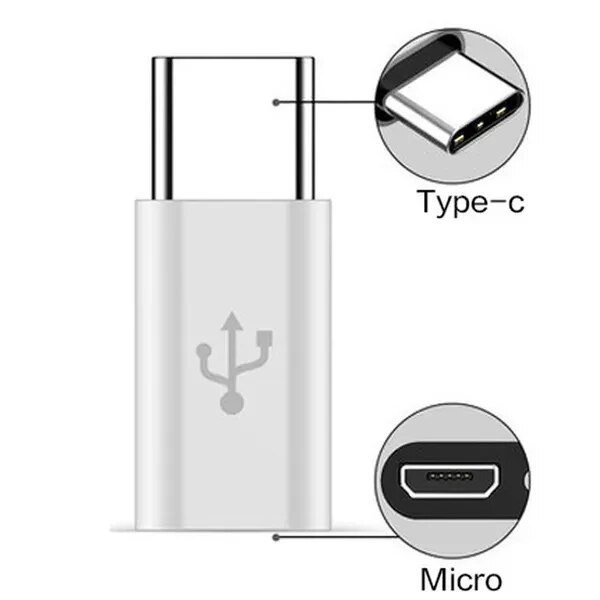 C tipo USB į mikro USB adapterio jungtis C tipo mikro USB įkroviklio adapteris, skirtas Xiaomi POCO Redmi Huawei telefono keitikliui
