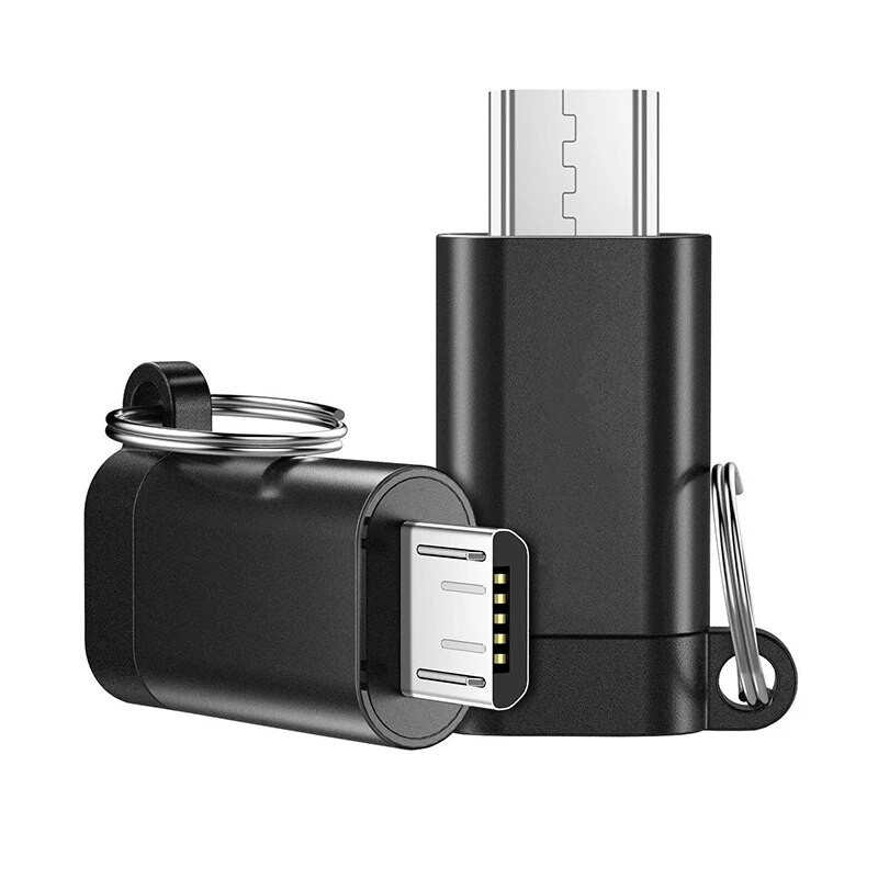 C tipo moteriškas ir mikro USB vyriškas kabelio adapterio keitiklis, skirtas Xiaomi Redmi Huawei Meizu Samsung Galaxy S7 Microusb Android telefonui